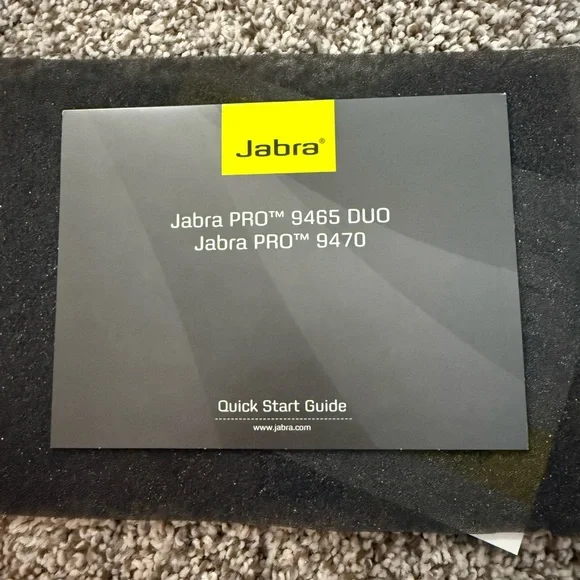Jabra Pro 9470 Black Wireless HeadsetNEW in box